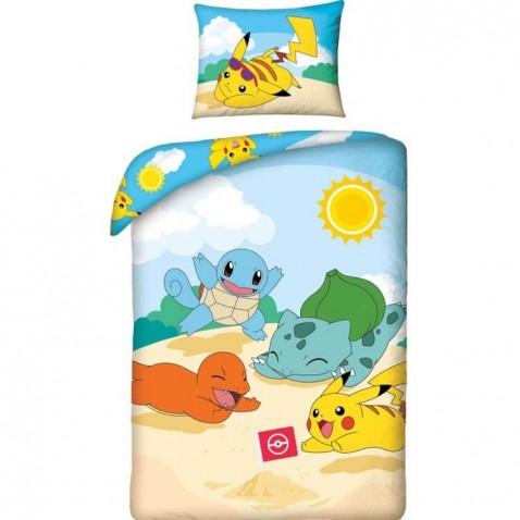 Detské obliečky Pokémon na pláži