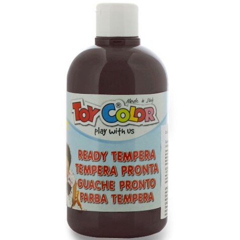 Temperová farba Ready Tempera hnedá 500ml