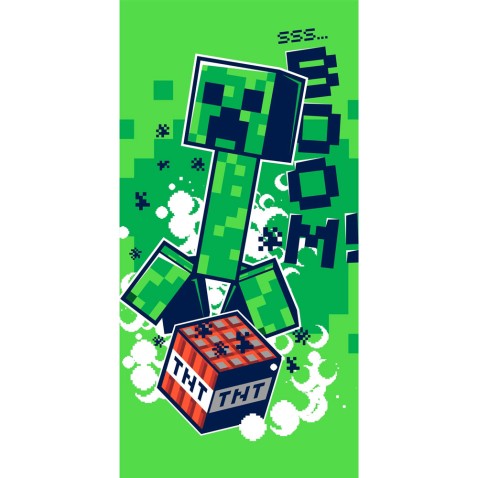 Plážová osuška Minecraft Boom