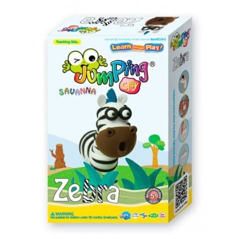 Modelovacia hmota Savana - Zebra