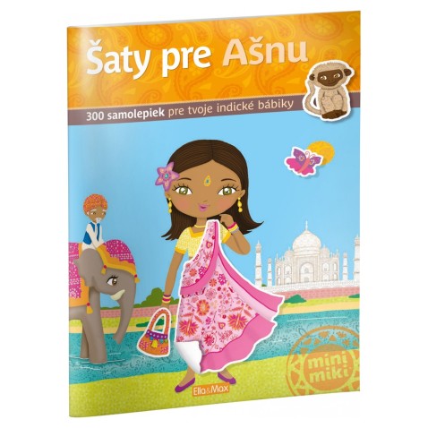 Šaty pre AŠNU Kniha samolepiek