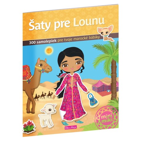 Šaty pre LOUNU – Kniha samolepiek