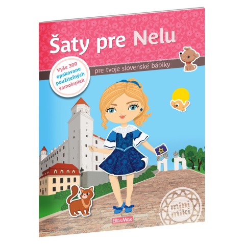 Šaty pre NELU Kniha samolepiek