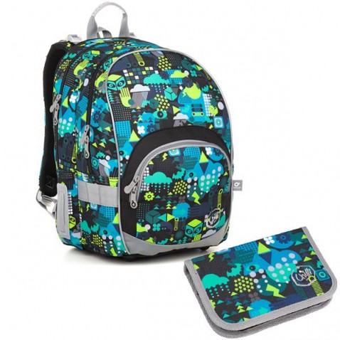 Školský batoh Topgal KIMI 18011 B SET SMALL