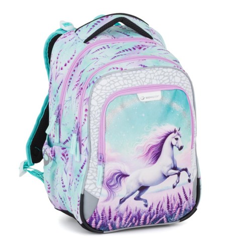 Školská taška pre prvákov Bagmaster LUMI 26 B