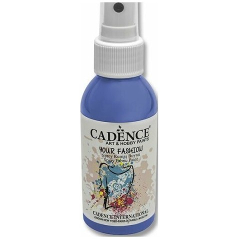 Farby na textil Cadence Your Fashion svetlo modrá 100ml sprej