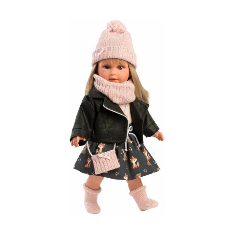 Llorens 54040 – realistická bábika s mäkkým látkovým telom CARLA – 40 cm