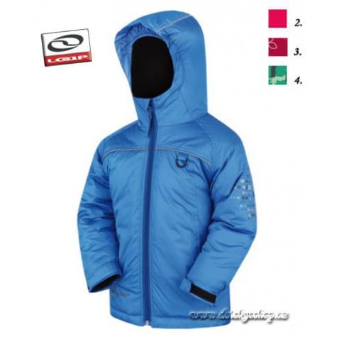 Detská zimná bunda LOAP ORUST modrá