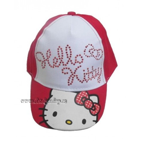 Šiltovka Hello Kitty červená