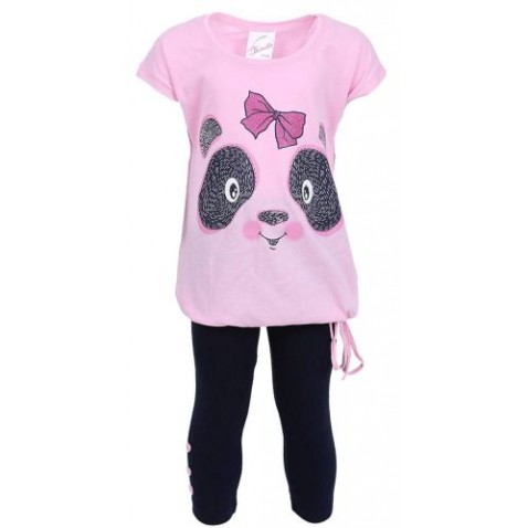 Detské pyžamo s krátkym rukávom Panda