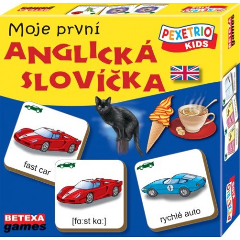 Pexetrio Kids - Moje prvé anglické slovíčka