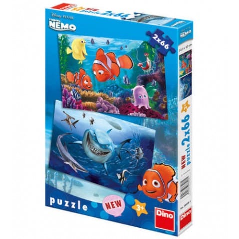 Puzzle Nemo 2 x 66 dielov