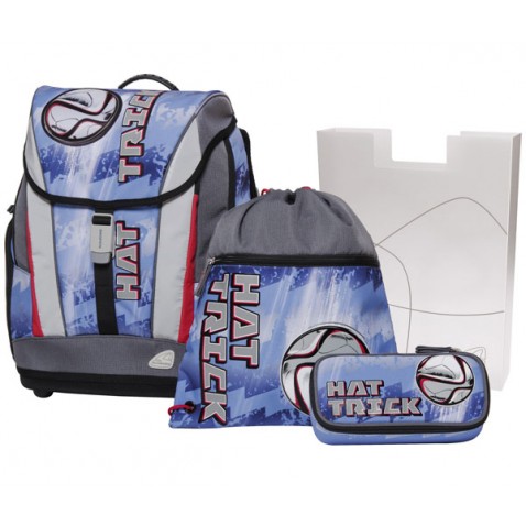 Školská taška Hattrick 4-dielny SET