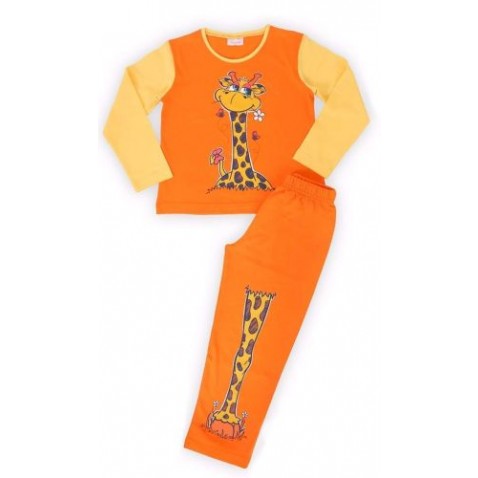 Detské pyžamo dlhé Malá žirafa
