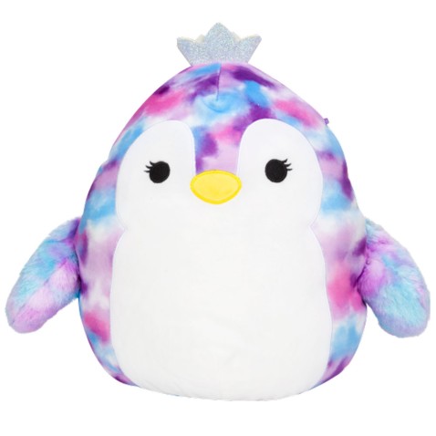 SQUISHMALLOWS Fialový tučniak Louisa 30cm