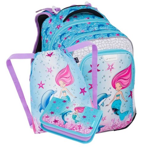 Dievčenský ruksak Bagmaster LUMI 24 A malý set