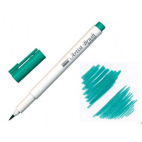 Štetcový fix - MARVY PEACOOK GREEN ARTIST BRUSH