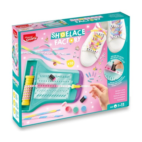 Kreatívna sada Maped Creativ Shoelace Factory – výroba šnúrok do topánok