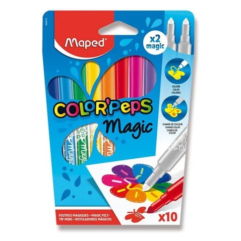 Fixky Maped Color´Peps Magic, 8 + 2 ks