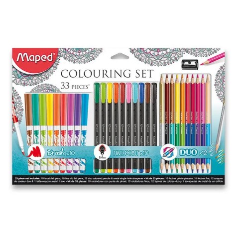 Výtvarná kolekcia Maped Colouring set - 33 kusov