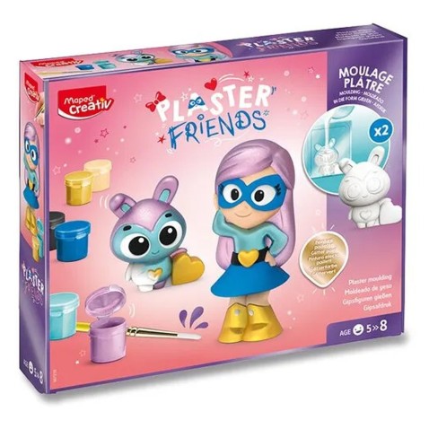Kreatívna súprava Maped Plaster Friends - Superhrdinka