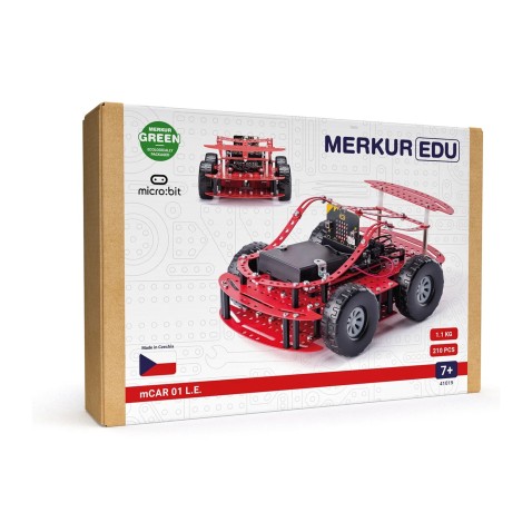 Merkur – Robotické auto mCar 01 l.e., 210 dielikov