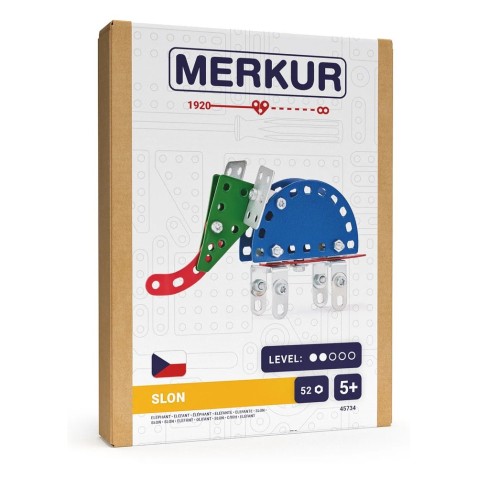 Merkur mini ZOO - slon - 52 ks