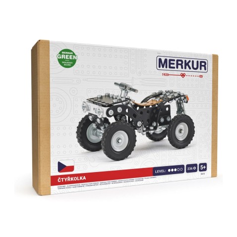 Merkur – Štvorkolka, 236 dielikov