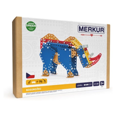 Merkur - ZOO - Nosorožec - 212 dielikov