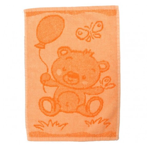 Detský uterák Bear orange