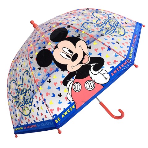 Dáždnik Mickey priehľadný