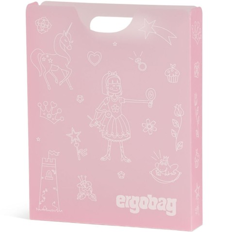 Plastové dosky na zošity Ergobag ružové