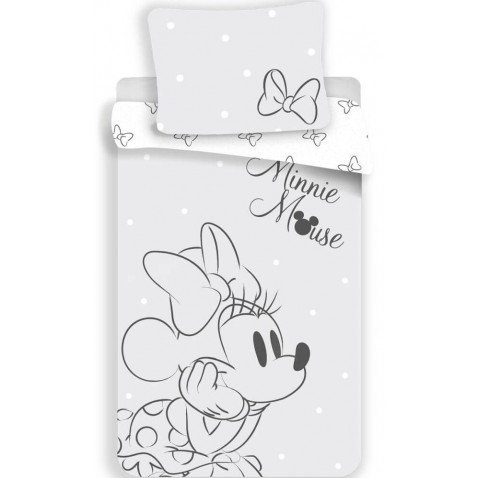 Obliečky Minnie Bows Grey