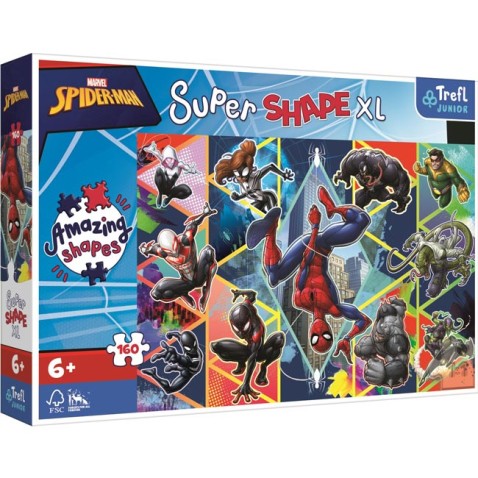Puzzle Super Shape XL Spiderman 160 dielikov