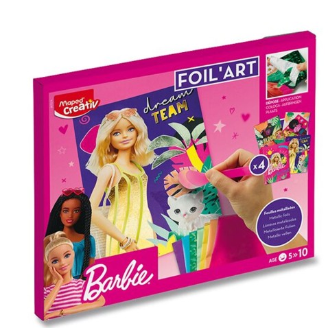 Kreatívne tvorenie Maped Creativ Barbie Foil´Art