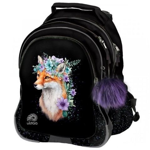 Školský batoh pre dievčatá Ulitaa Midi Liška
