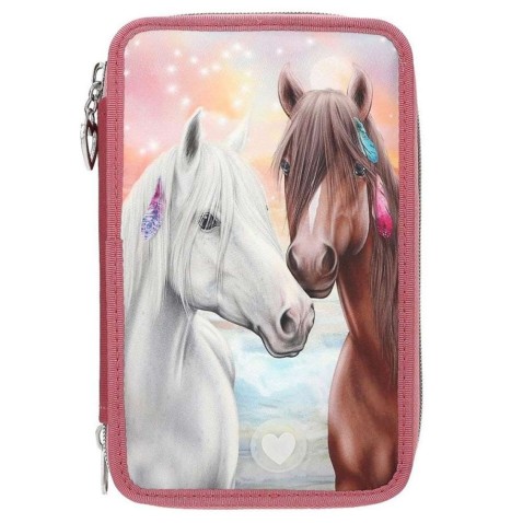 Školský peračník s výbavou a LED efektom Miss Melody