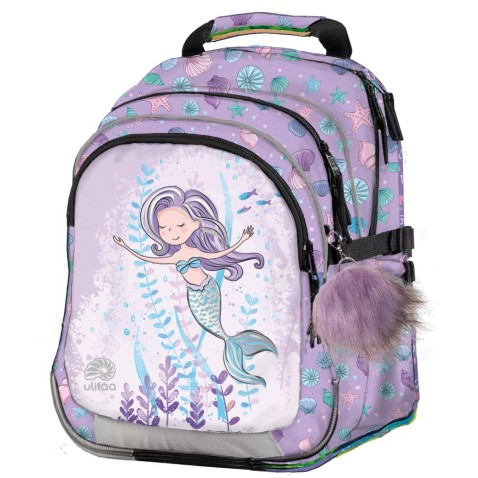 Školský batoh pre prvákov Ulitaa Klasik Morská Panna