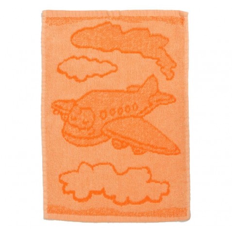 Detský uterák Plane orange
