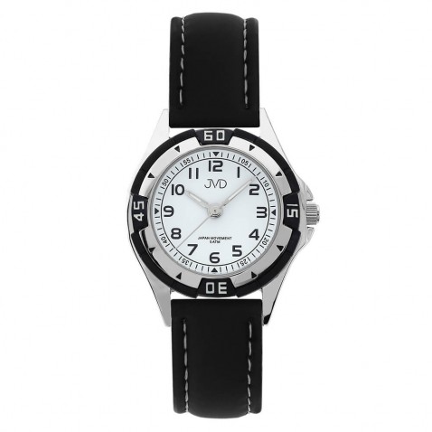 Náramkové hodinky JVD Basic čierno-biele