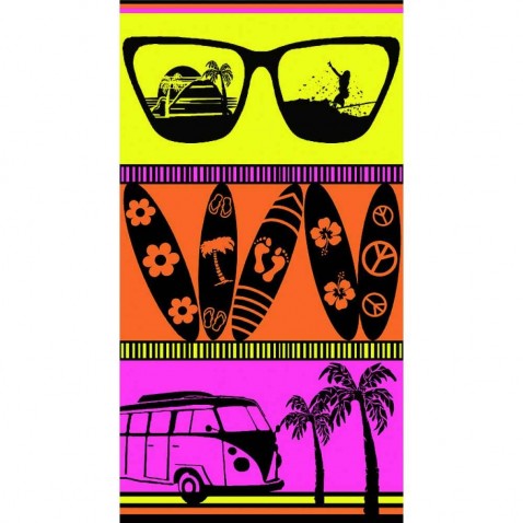 Plážová osuška MAXI Leto