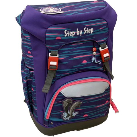 Pošli ďalej! Školský batoh Step by Step Grade Delfín