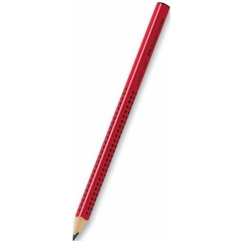 Grafitová ceruzka Faber-Castell Grip Jumbo tvrdosť B červená