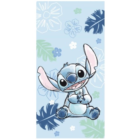Osuška Stitch Ohana blue