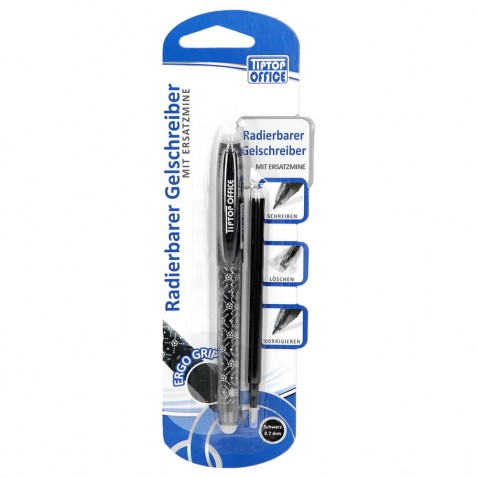 Gumovacie pero Tiptop office čierne