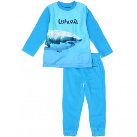 Fleesové pyžamo Žralok