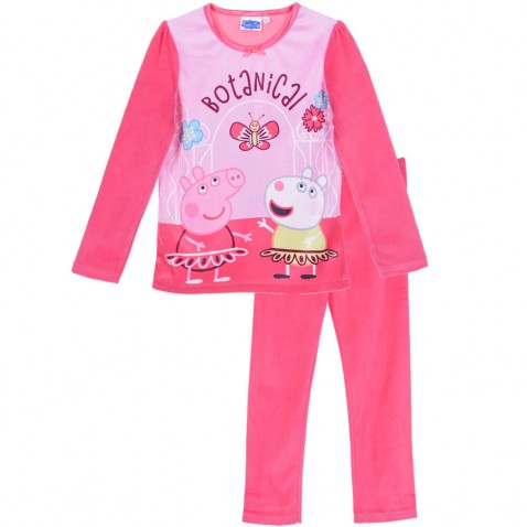 Pyžamo Peppa Pig fialové