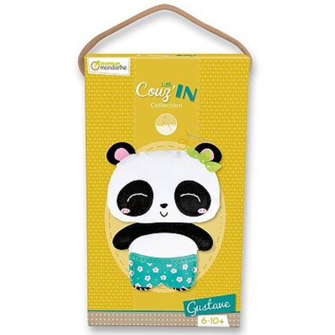 Kreatívna sada detského šitia Avenue Mandarine - panda Gustave