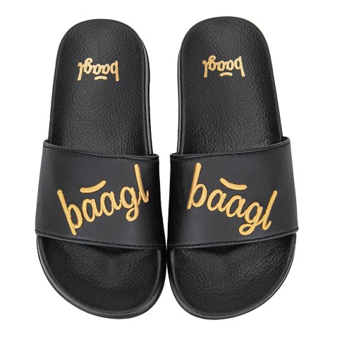 Šľapky BAAGL Logo Gold veľ. 40