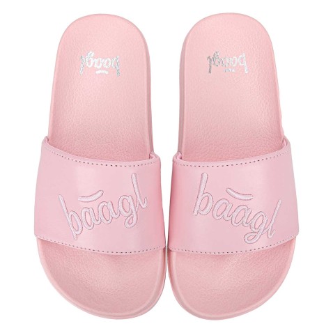 Šľapky BAAGL Logo Pink veľ. 34
